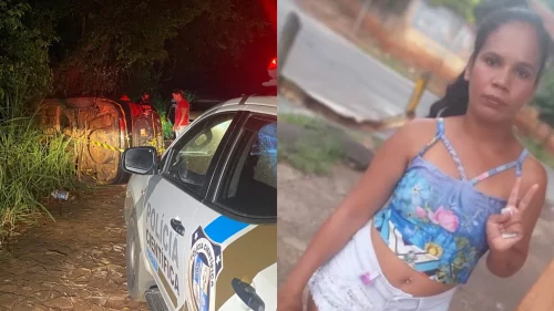 Imagem referente a Escudo humano: Polícia ainda não sabe se tiros que mataram Any Karoline partiram do marido ou da PM