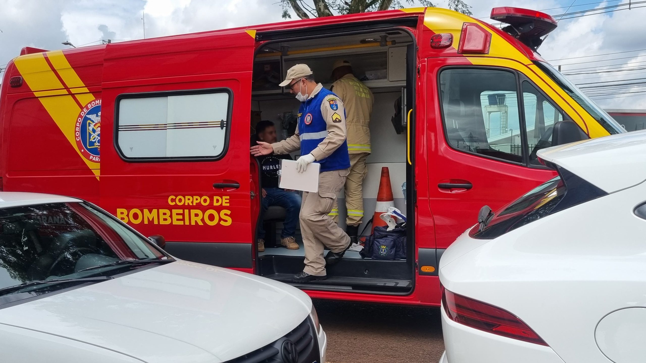 Siate é acionado para atender acidente de trânsito na Av. da Fag