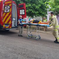 Imagem referente a Idoso de 80 anos sofre queda em casa e é socorrido pelo Siate 