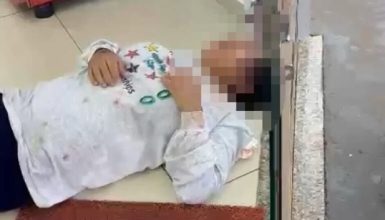 Imagem referente a Mulher espancada pelo marido está no puerpério: filhos gêmeos nasceram há 20 dias