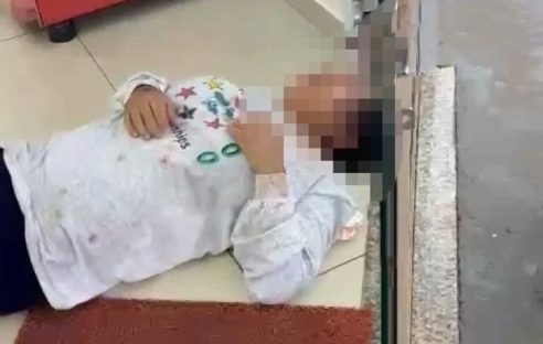 Imagem referente a Mulher espancada pelo marido está no puerpério: filhos gêmeos nasceram há 20 dias