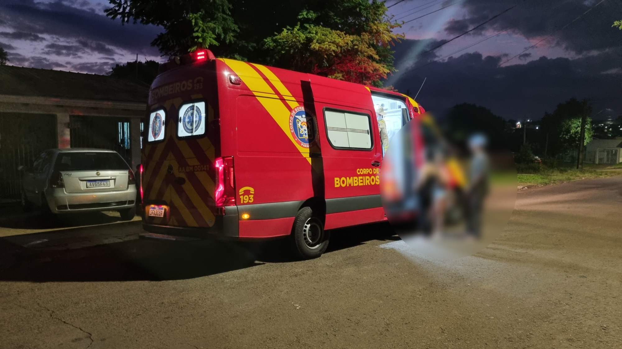 Bebê de 2 meses se engasga com leite materno e Corpo de Bombeiros é acionado