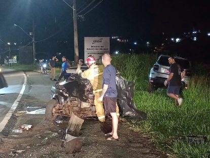 Imagem referente a Acidente com três veículos deixa um morto na Avenida Brasil em Apucarana