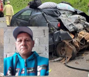 Imagem referente a Valdir Rosalino, de 61 anos, morre no hospital e terceiro óbito em acidente na PRc-158 é confirmado