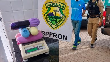 Imagem referente a Torcedor do Manchester City é preso com haxixe escondidos em objetos com formatos fálicos na Rodoviária de Cascavel