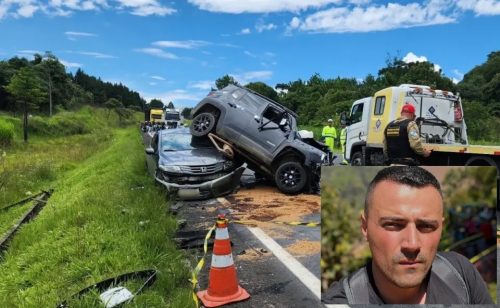 Imagem referente a Vítima que morreu em grave acidente no Contorno Norte é o empresário Guilherme Pereira de Almeida