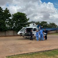 Imagem referente a Paciente com infarto agudo do miocárdio é trazido a Cascavel de helicóptero