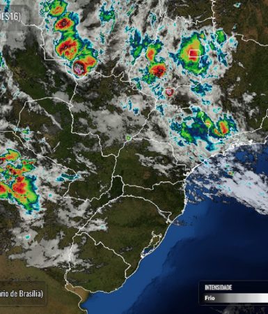 Imagem referente a Quinta-feira de clima instável com previsão de pancadas de chuva em Cascavel