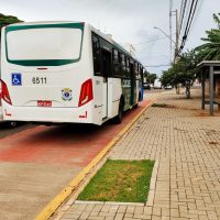 Imagem referente a Reforço da malha asfáltica nos pontos de ônibus altera o trânsito na Avenida Carlos Gomes