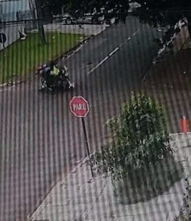 Imagem referente a Câmera registra acidente entre motos no Claudete