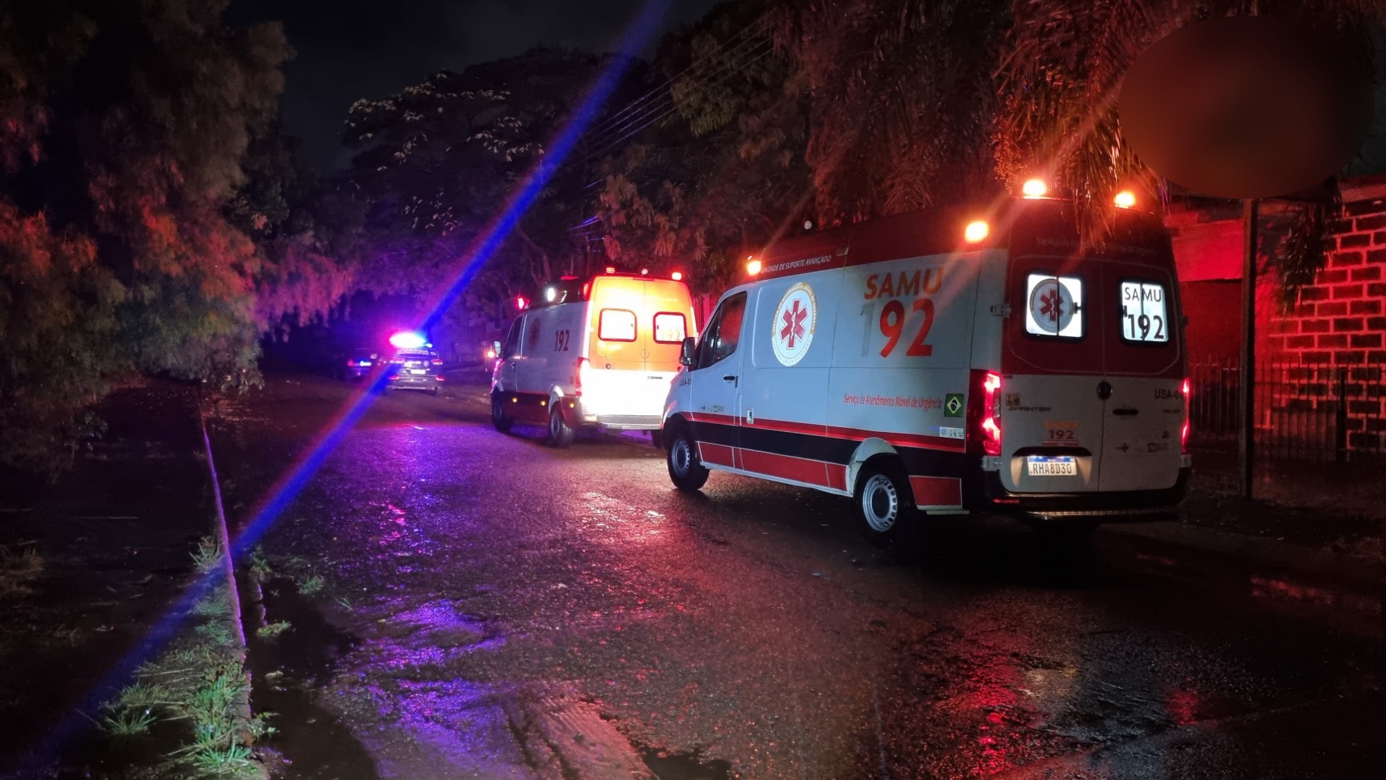 Homem em surto é atendido pelo Samu e Guarda Municipal no Santa Cruz