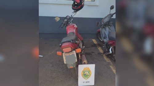 Imagem referente a Após furtar moto, ladrão se arrepende e devolve veículo ao dono no Paraná