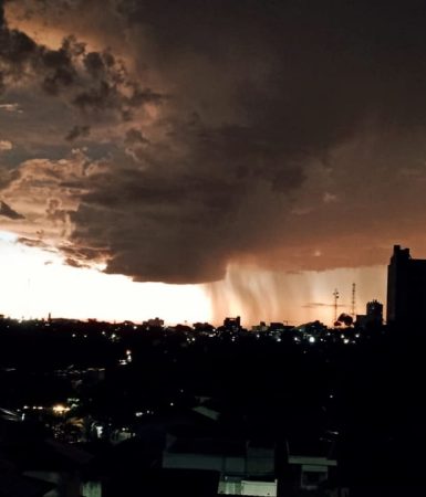 Imagem referente a Sexta-feira de clima abafado e chuvas isoladas em Cascavel