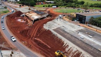 Obras do Viaduto da PUC, em Londrina, chegam a 79,9%; entrega ocorrerá em breve