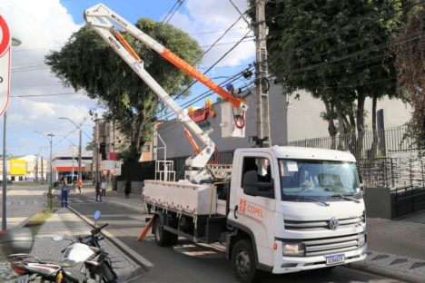 Imagem referente a Copel conclui “censo” sobre fiação de telecomunicações; 285 toneladas foram retiradas