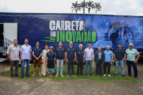 Imagem referente a Morretes recebe estreia da Carreta da Inovação e recursos para nova agência municipal