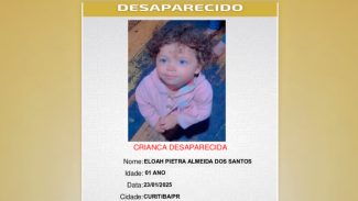 Estado monta força-tarefa para encontrar menina desaparecida em Curitiba