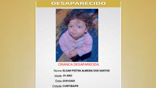 Imagem referente a Estado monta força-tarefa para encontrar menina desaparecida em Curitiba