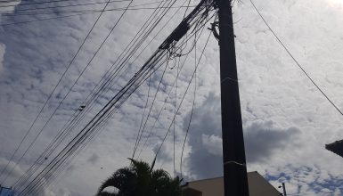 Imagem referente a Atenção! Fios estão caídos na Avenida Jaime Duarte Leal