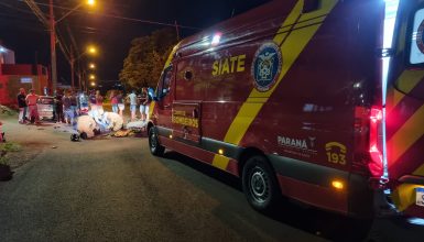 Imagem referente a Siate é acionado para atender acidente de trânsito na Rua Itajai esquina com Rua JosÉ Carlos Muffato