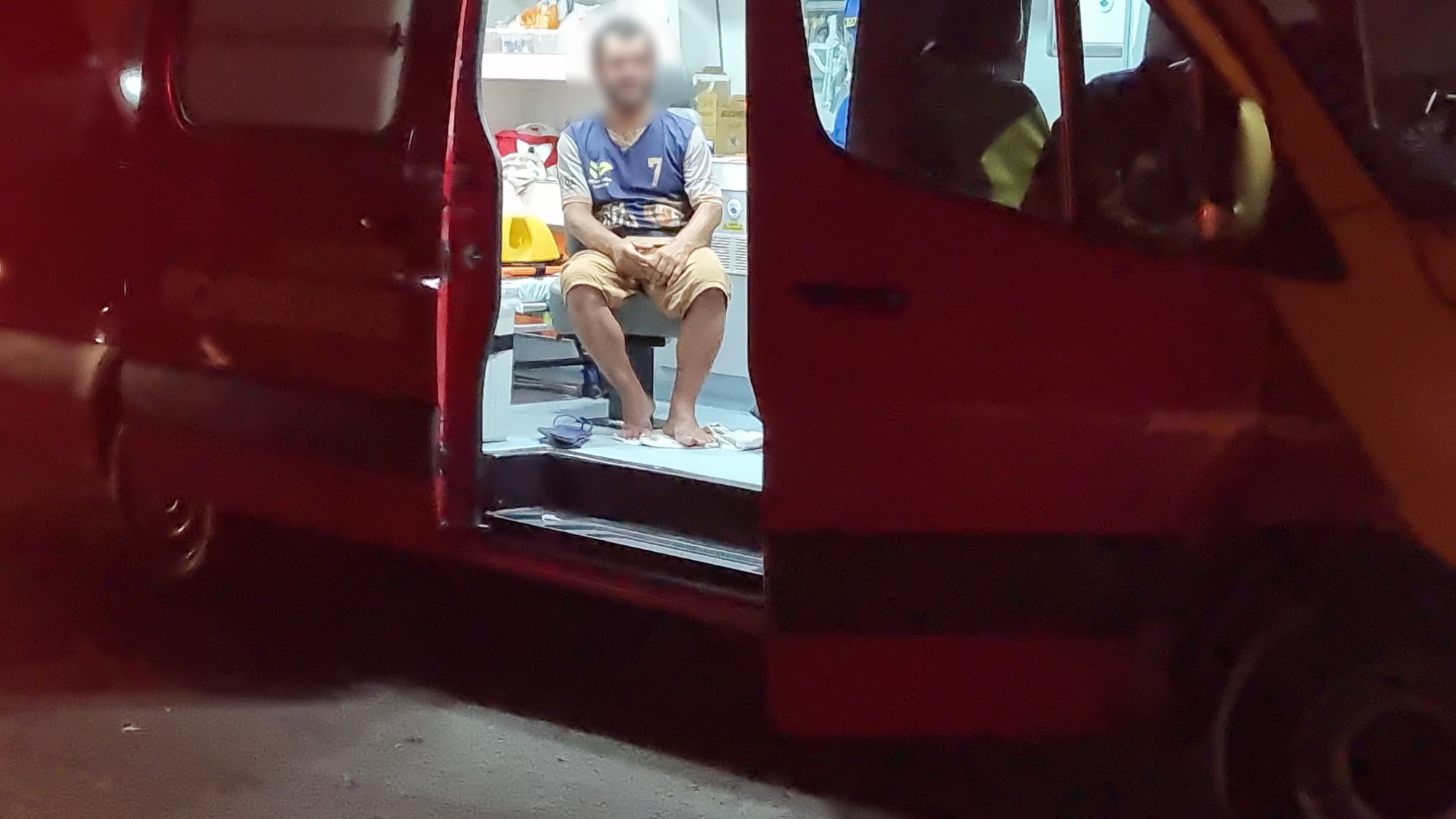 Morador de rua é agredido dentro do Parque Tarquínio