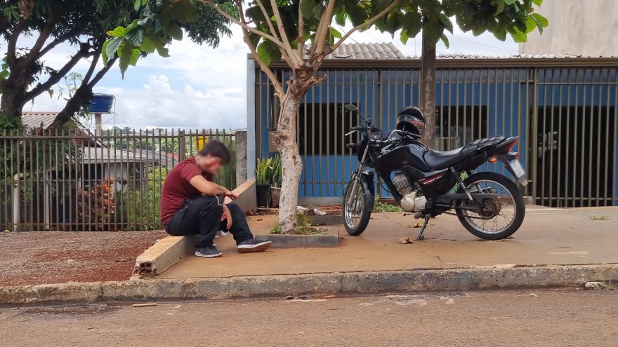 Motociclista sofre queda e fica ferido no bairro Morumbi