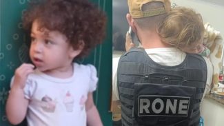 Mulher que raptou Eloah tingiu e alisou cabelo da menina; suspeita foi presa em flagrante