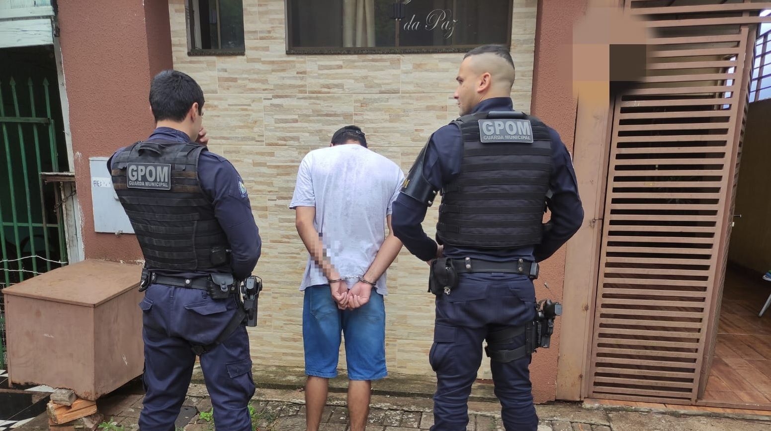 Procurado da justiça é preso pelo GPOM no Bairro Brasília