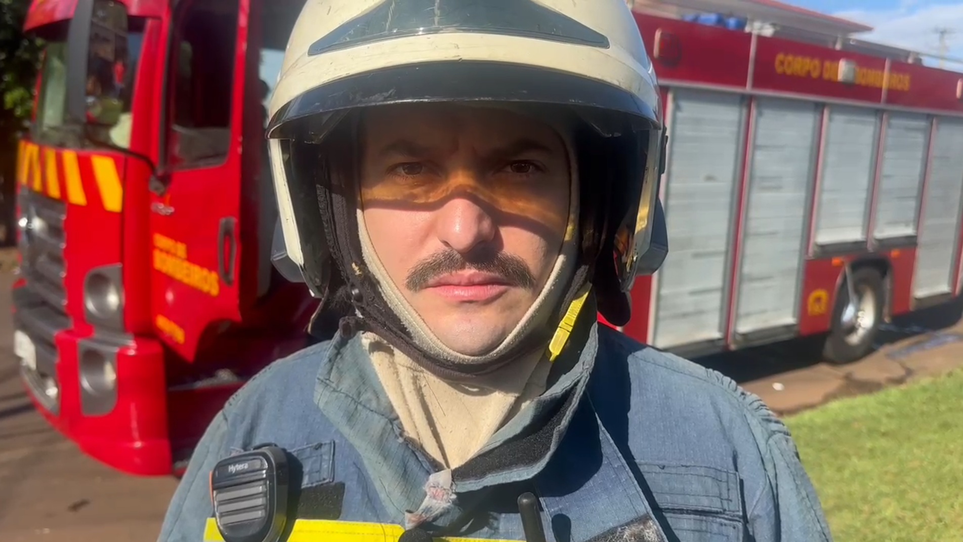 "Moradores ainda estavam dormindo quando a gente chegou", afirma tenente sobre incêndio