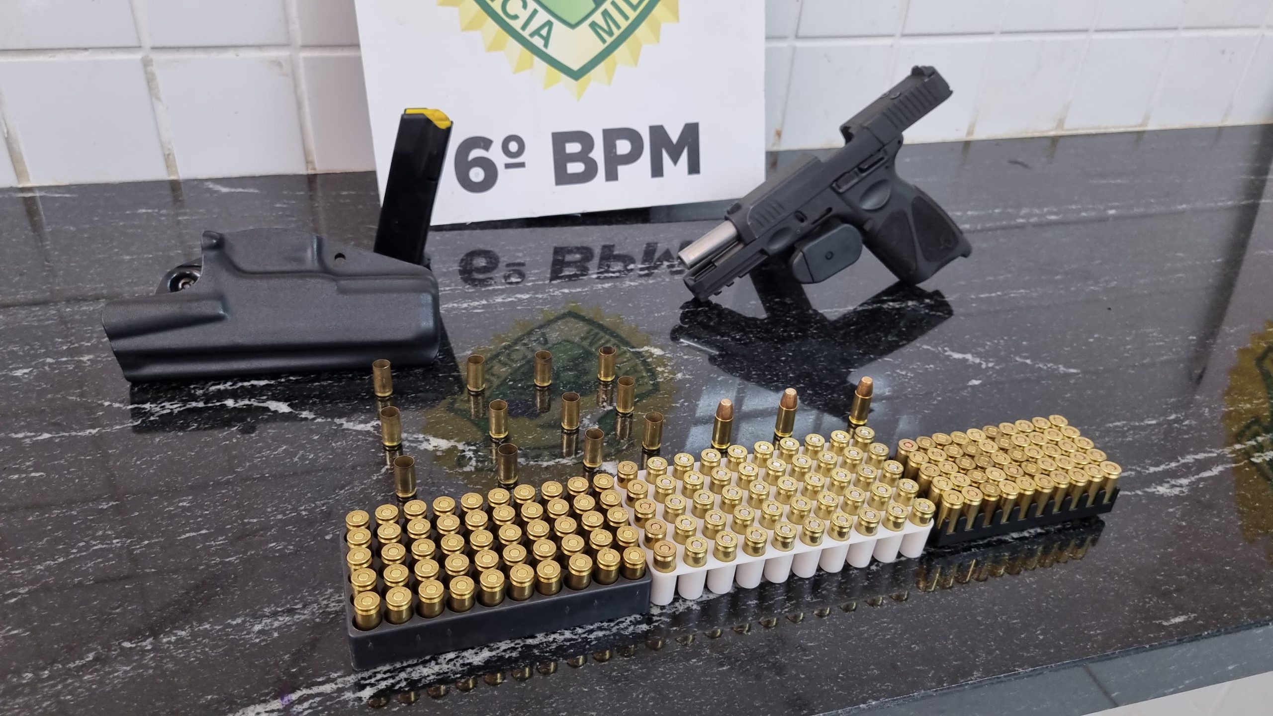 Empresário é detido após realizar disparos de arma de fogo no Bairro Coqueiral