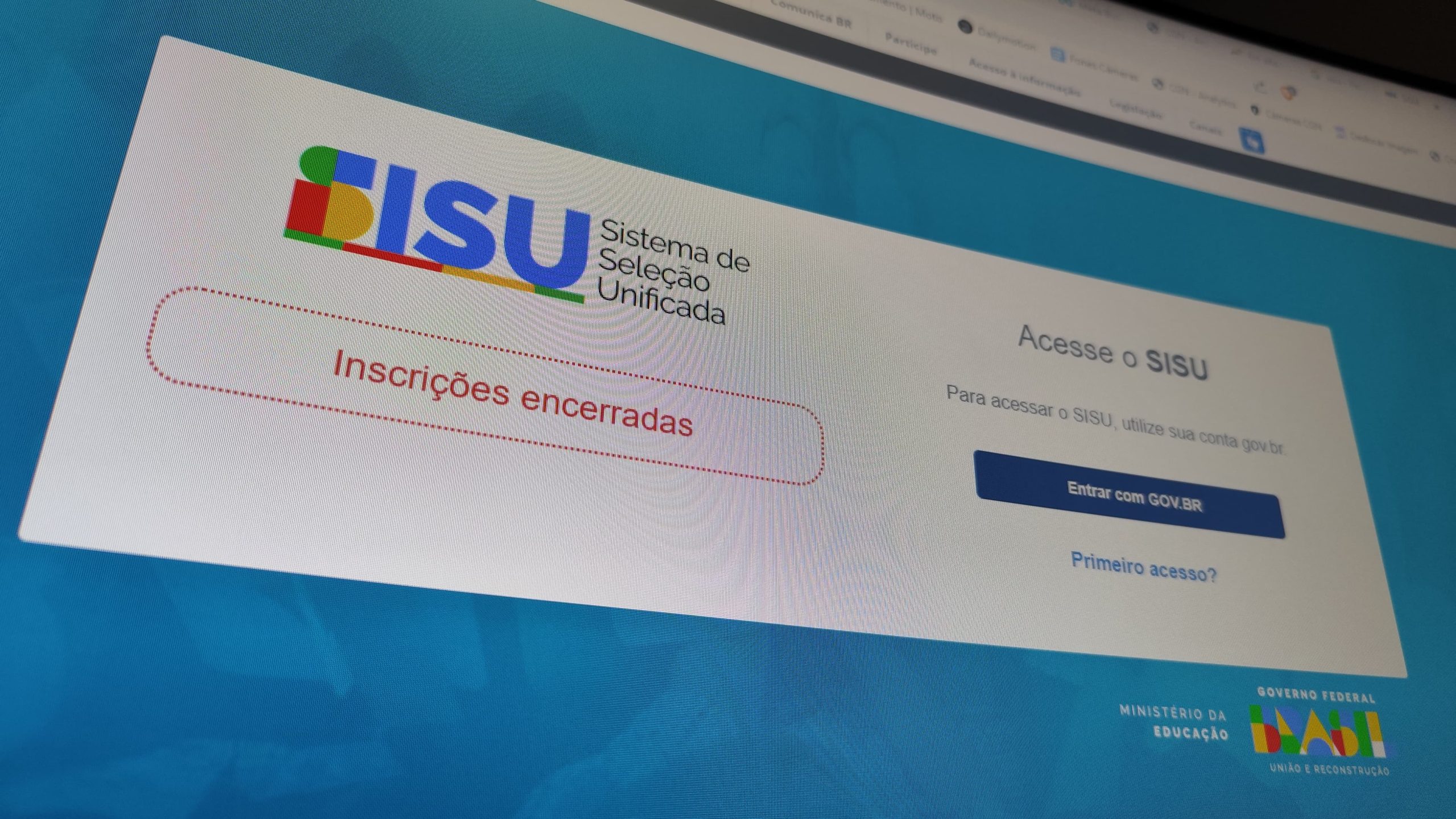 MEC divulga resultado do Sisu 2025 com um dia de atraso