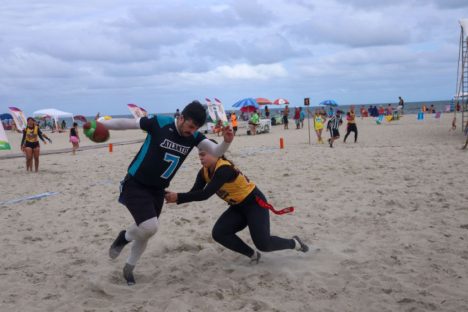 Imagem referente a Torneio de Beach Flag em Matinhos registra recorde de participantes