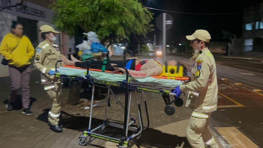 Jovem de 20 anos é socorrida após queda em residência no Bairro Brasmadeira
