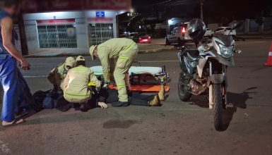 Imagem referente a Homem fica ferido em acidente de trânsito no São Cristóvão