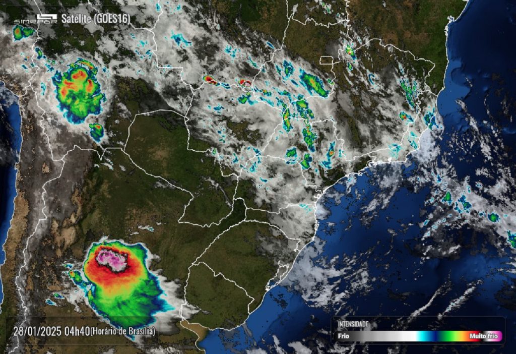 Terça-feira de clima instável e máxima de 27°C em Cascavel