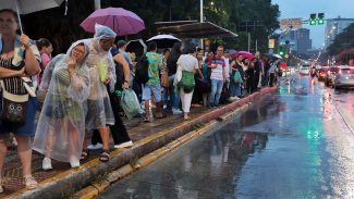 São Paulo tem alerta para chuvas fortes até o próximo domingo