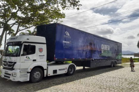 Imagem referente a Carreta da Inovação leva atividades tecnológicas, culturais e serviços a Antonina