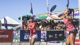 Fim de semana esportivo tem beach tennis, cross country, desafio de obstáculos e natação