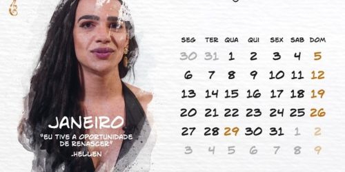 Associação LGBTQIA Casarão Brasil lança calendário trans 2025 Imagem referente a Associação LGBTQIA Casarão Brasil lança calendário trans 2025