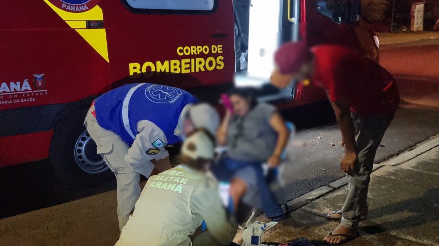 Acidente doméstico: mulher sofre queda e é encaminhada à UPA