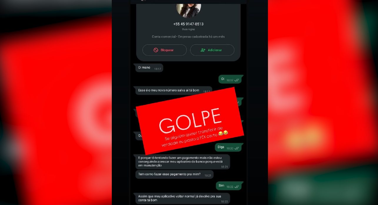 Golpistas audaciosos usam nome de delegada de Cascavel para aplicar golpes no WhatsApp
