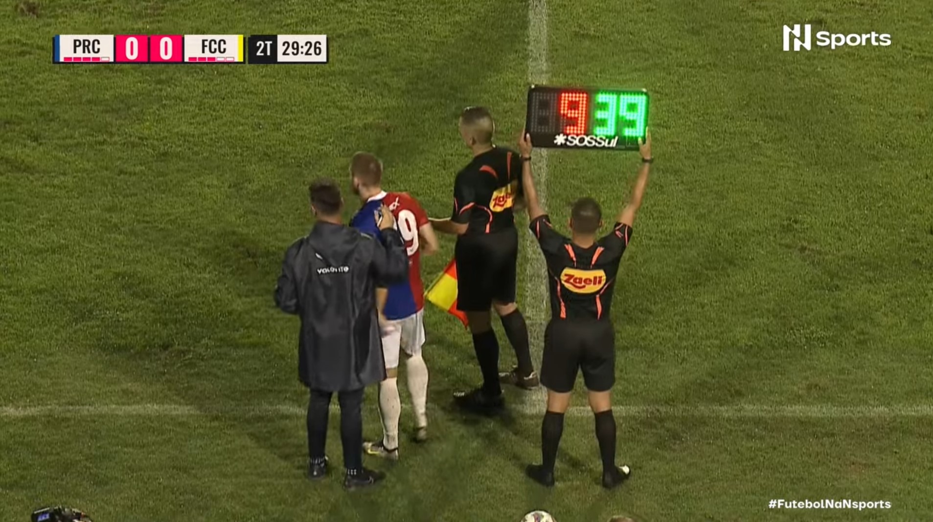 FC Cascavel se pronuncia após arbitragem permitir Paraná Clube fazer 6 substituições em partida