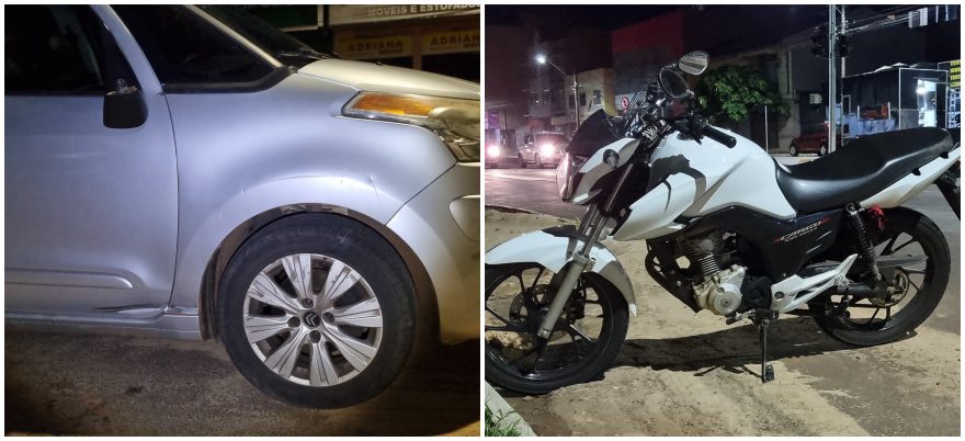 Colisão na Avenida Carlos Gomes: motociclista recusa atendimento médico