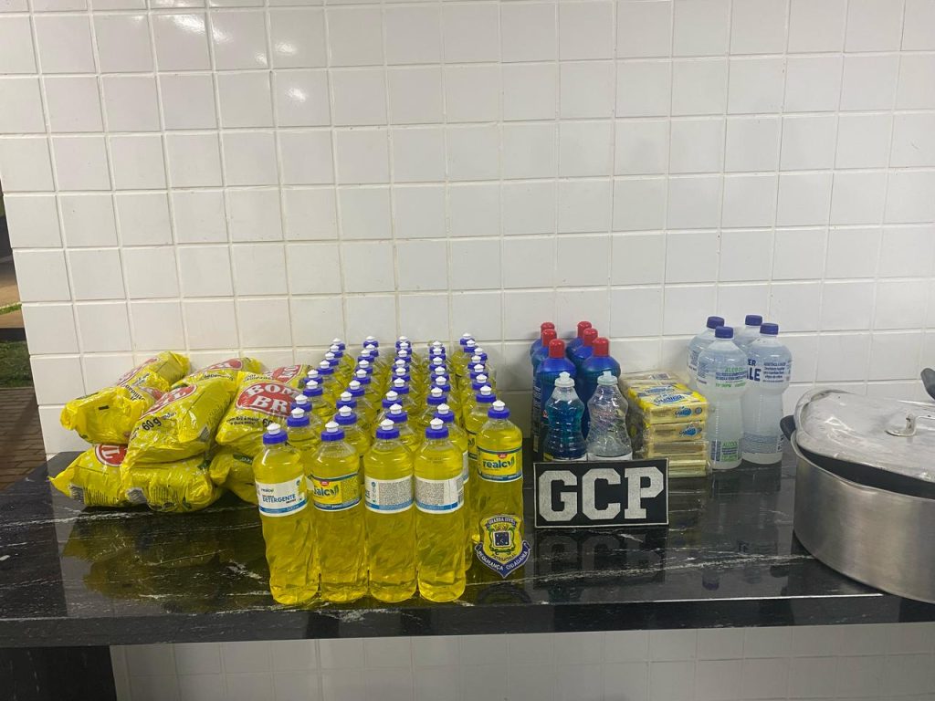 Ação rápida da GCP prende dupla após furto em escola no Jardim Clarito