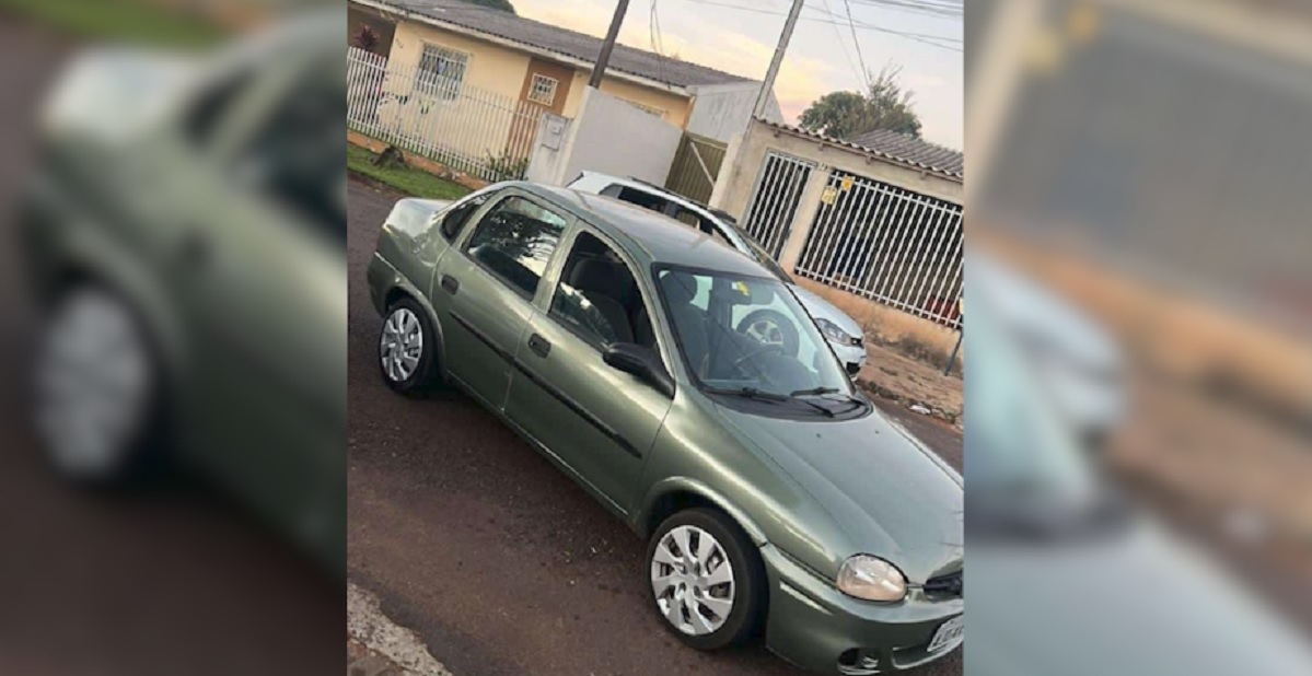 Corsa Wind é furtado no Bairro Cascavel Velho