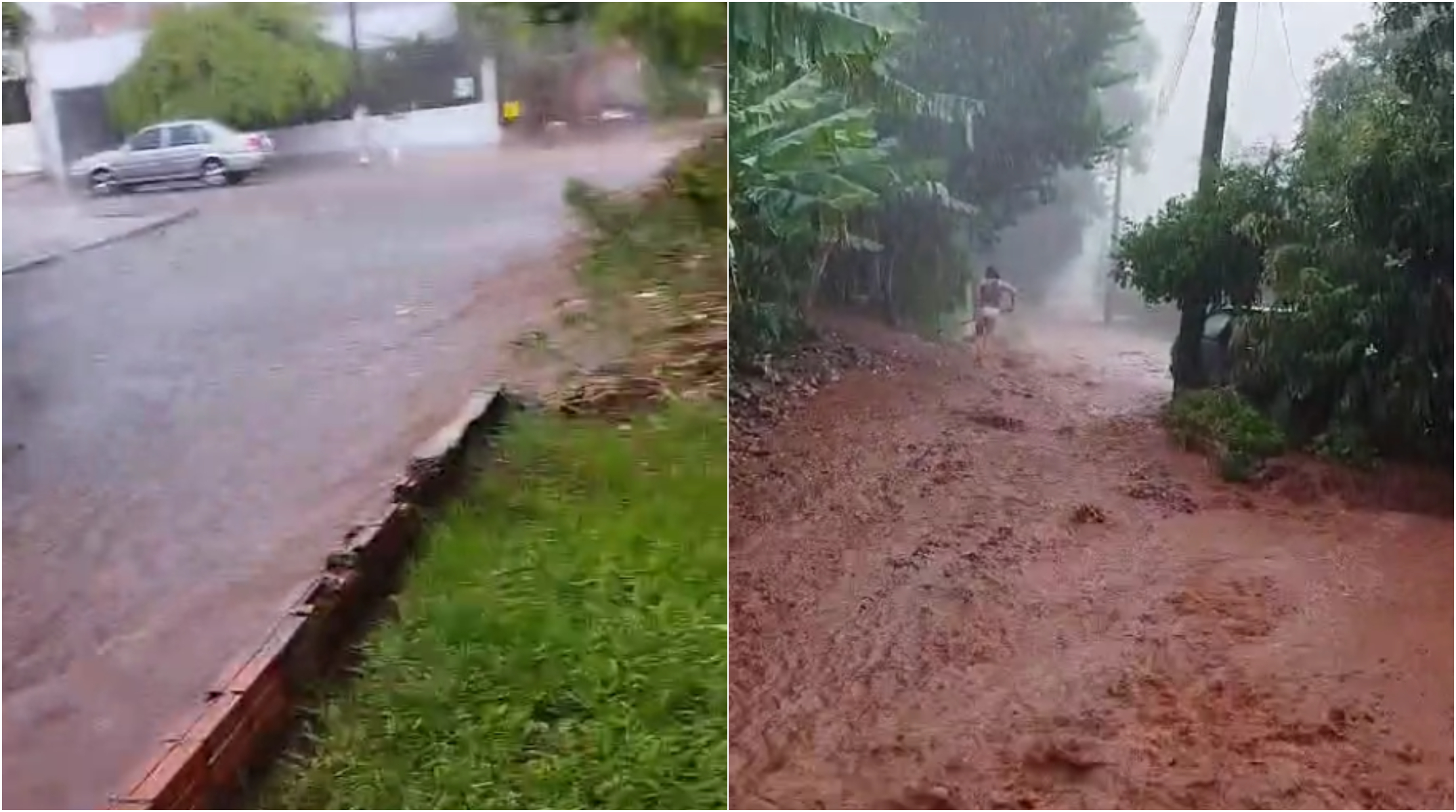 Cascavel debaixo d'água: chuvas causam alagamentos e transtornos à população
