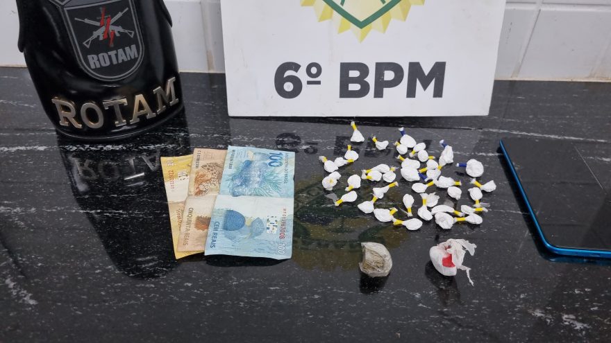 Dupla é presa com drogas em Ramilândia