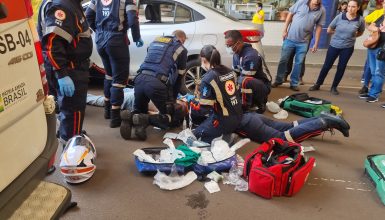 Grande aparato é mobilizado mas homem morre no São Cristóvão Imagem referente a Grande aparato é mobilizado mas homem morre no São Cristóvão