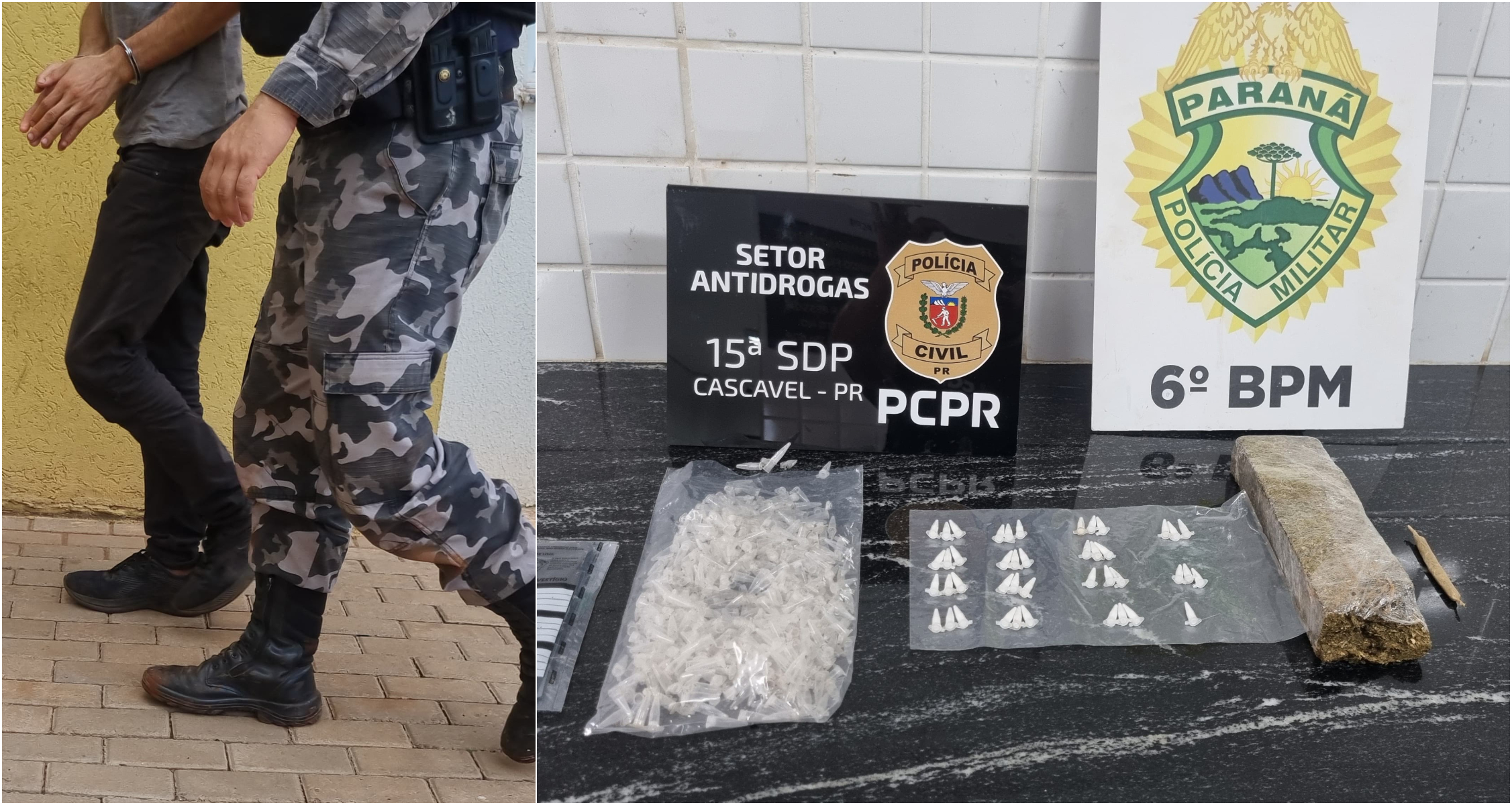 Ação conjunta desarticula ponto de tráfico no Morumbi Ação conjunta desarticula ponto de tráfico no Morumbi