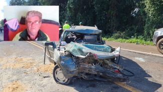 Idoso que morreu em grave acidente na BR-277 é identificado